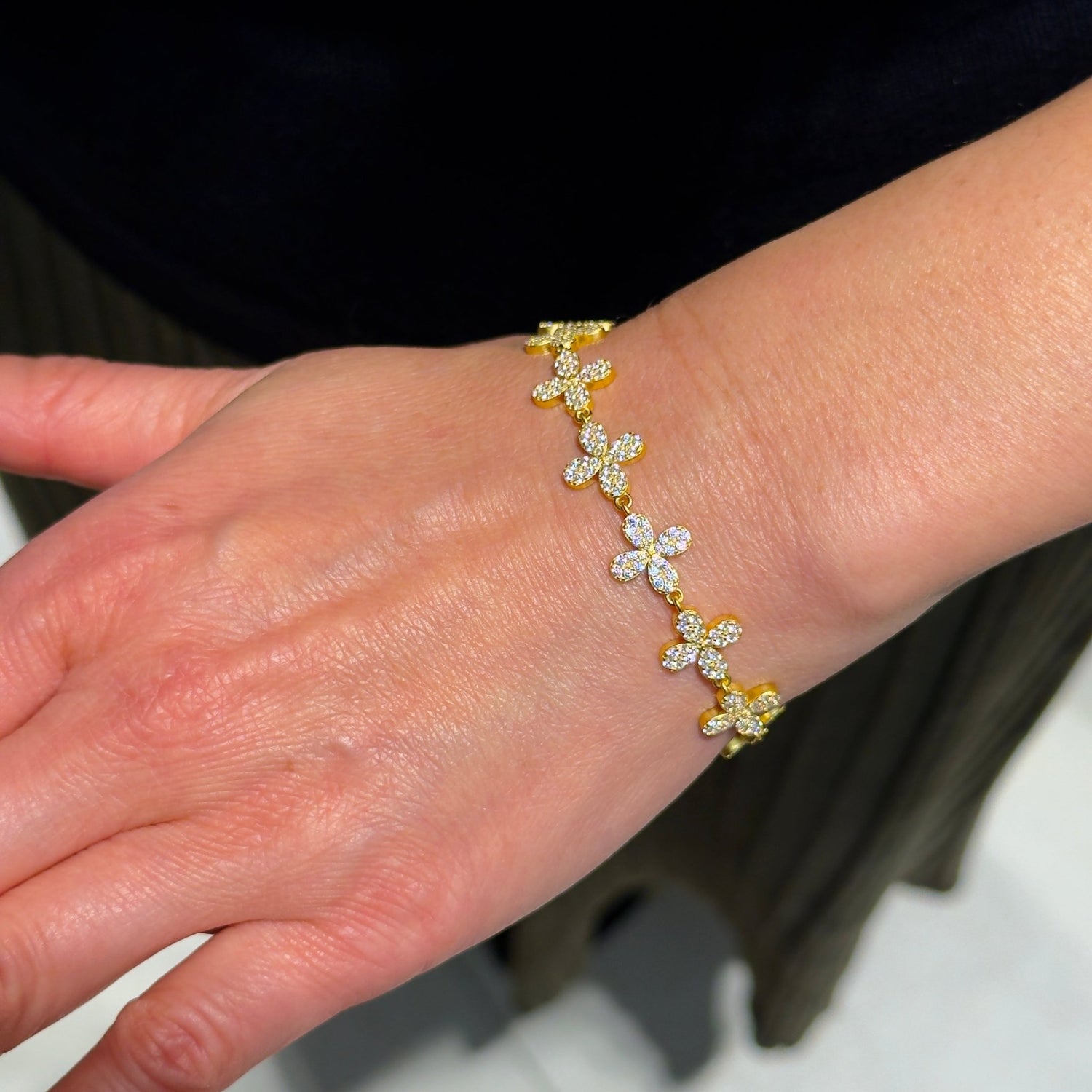 Brooklyn in Bloom Soft Bracelet - FREIDA ROTHMAN