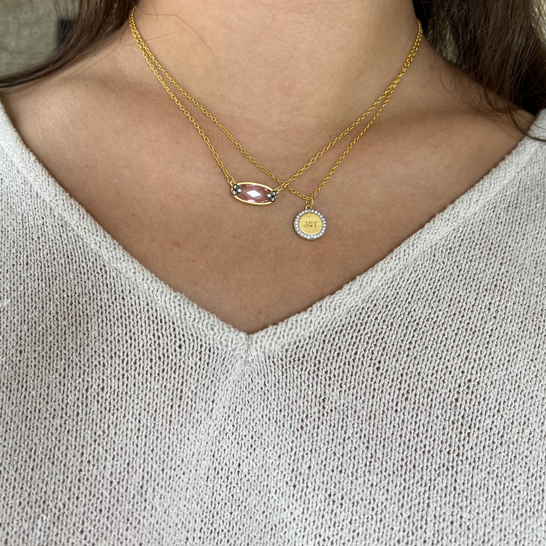 Gem Pendant Necklace