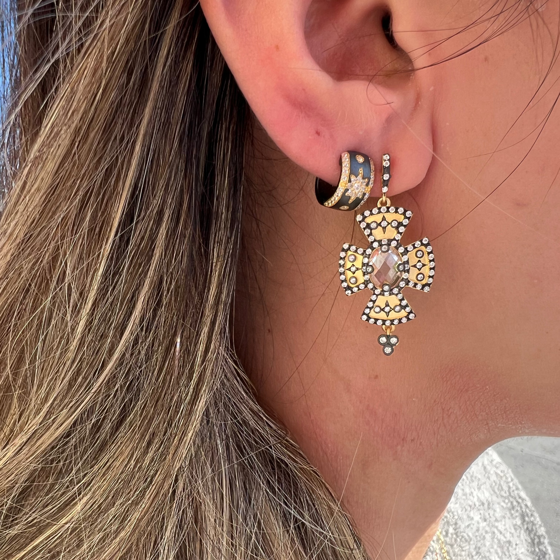 Imperial Fleur Drop Earrings