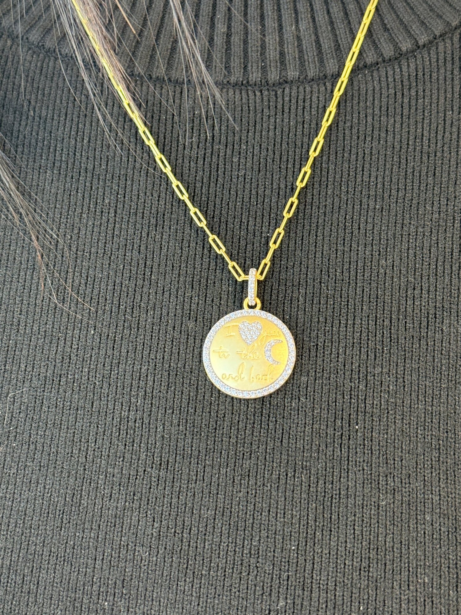 I Love You to the Moon and Back Necklace - FREIDA ROTHMAN