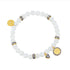 The LAUGH Beaded Stretch Bracelet - FREIDA ROTHMAN