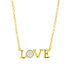 "LOVE" Horizontal Necklace - FREIDA ROTHMAN