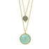  Amazonite Double Drop Necklace FR Vault NECKLACE