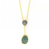  Baroque Blues Y-Neck Necklace FR Vault NECKLACE
