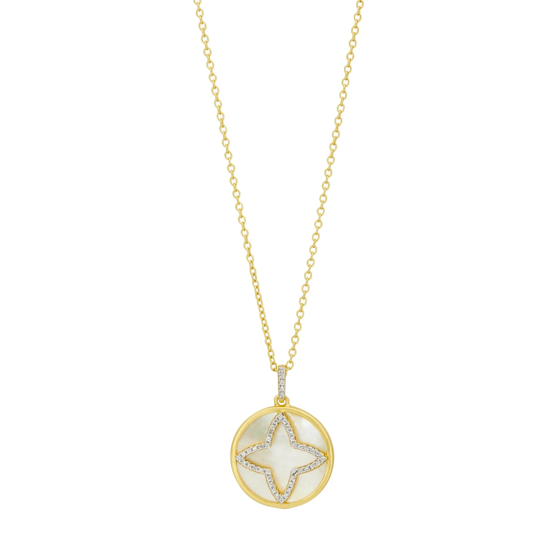  Coastal Clover Pendant FREIDA ROTHMAN NECKLACE