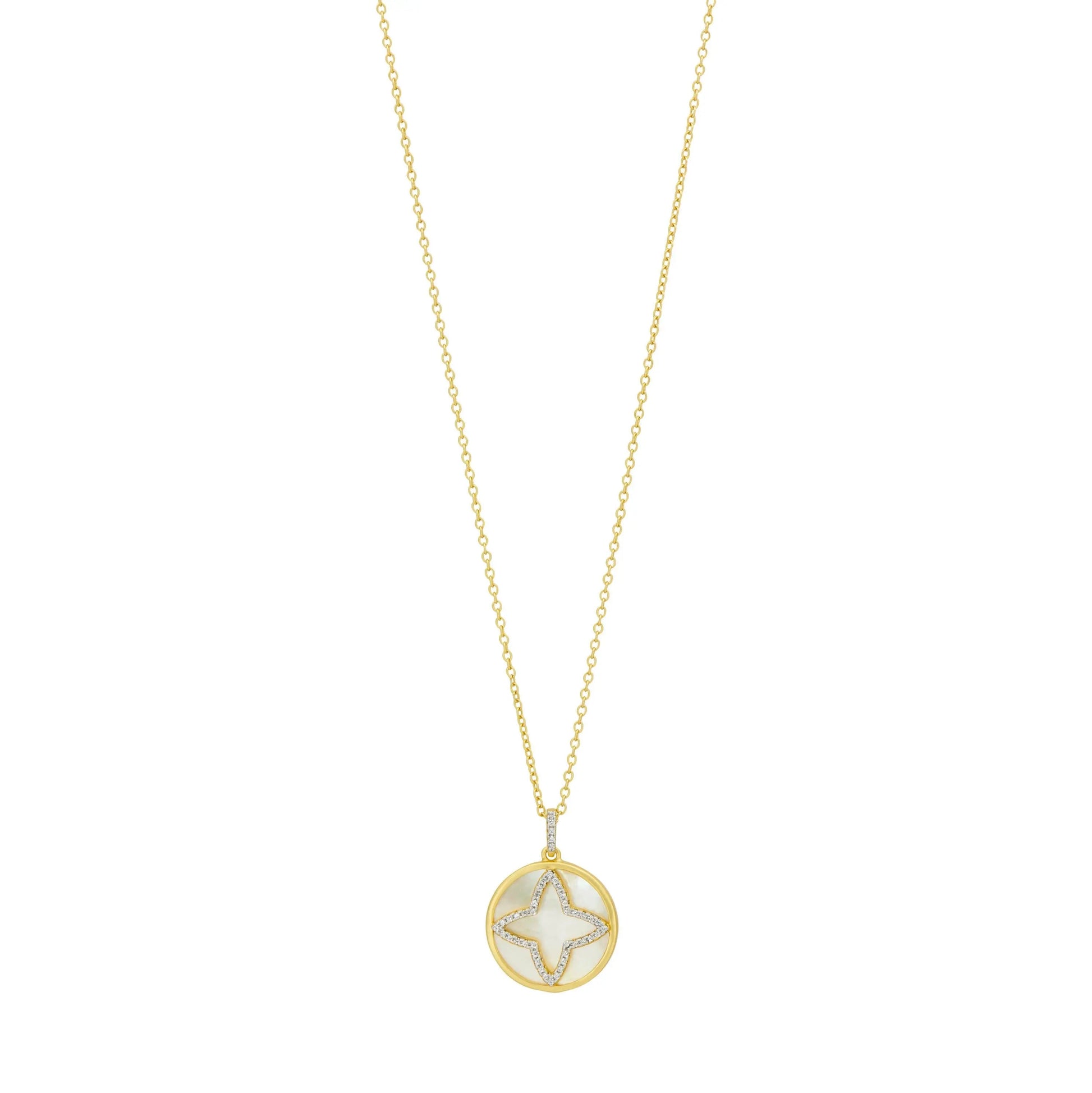  Coastal Clover Pendant FREIDA ROTHMAN NECKLACE