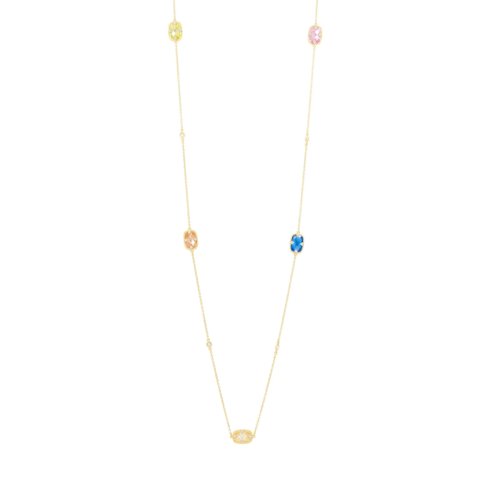  Coastal Hues Station Necklace Brooklyn Coast NECKLACE