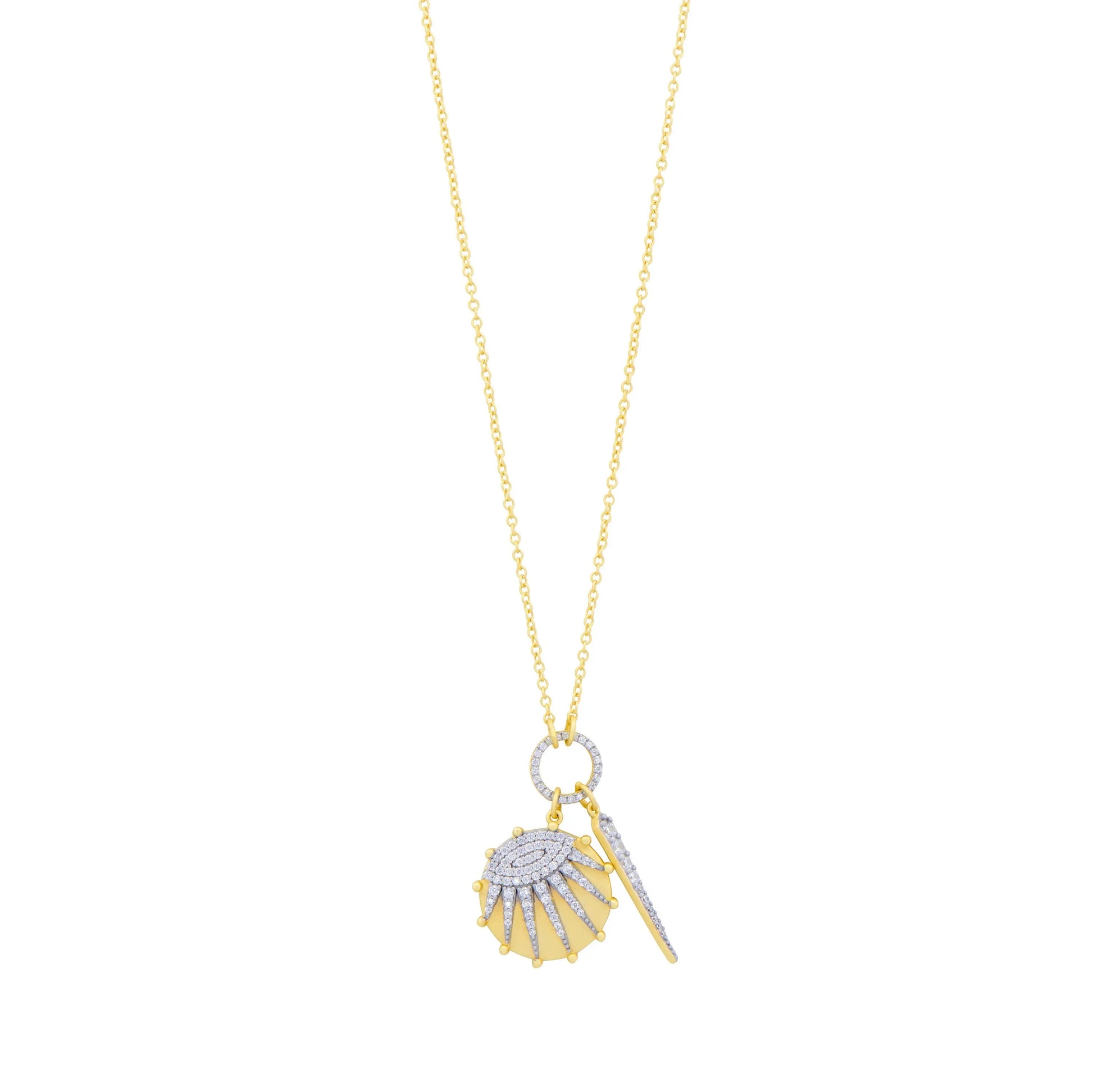  Coastal Liberty Crest Short Necklace Brooklyn Coast NECKLACE