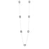  Cobblestone Station Long Necklace Industrial Finish NECKLACE