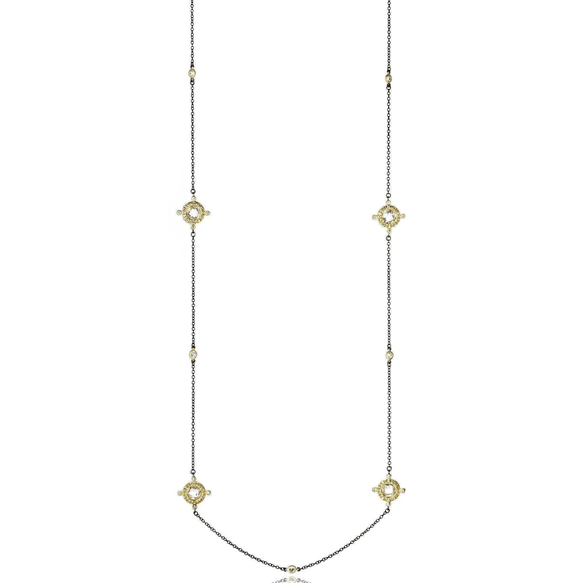 Crown Station Necklace - FREIDA ROTHMAN