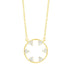 Fleur Bloom Open Pendant Necklace - FREIDA ROTHMAN