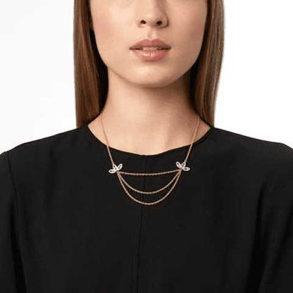  Fleur Bloom Layered Necklace FR Vault NECKLACE