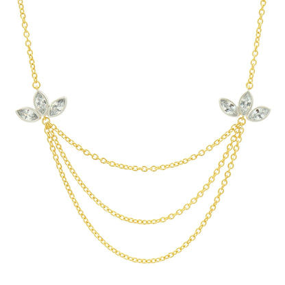 Fleur Bloom Layered Necklace - FREIDA ROTHMAN