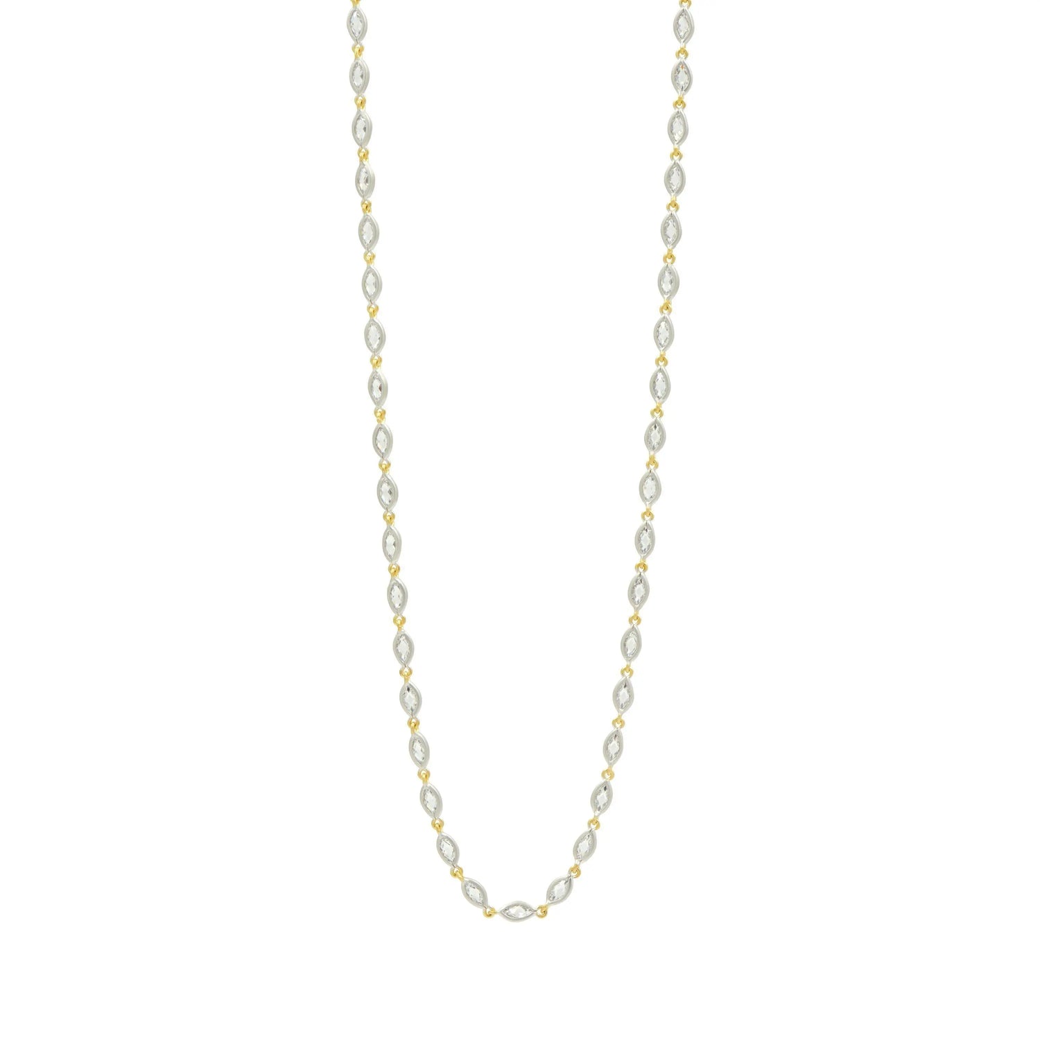 Fleur Bloom Petal Long Strand Necklace - FREIDA ROTHMAN