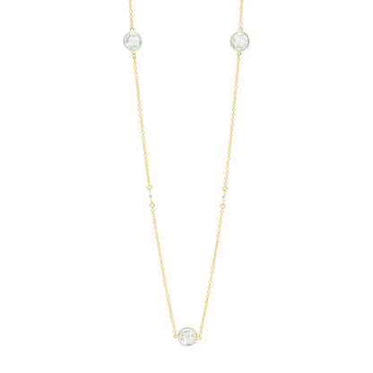 Fleur Bloom Station Necklace - FREIDA ROTHMAN