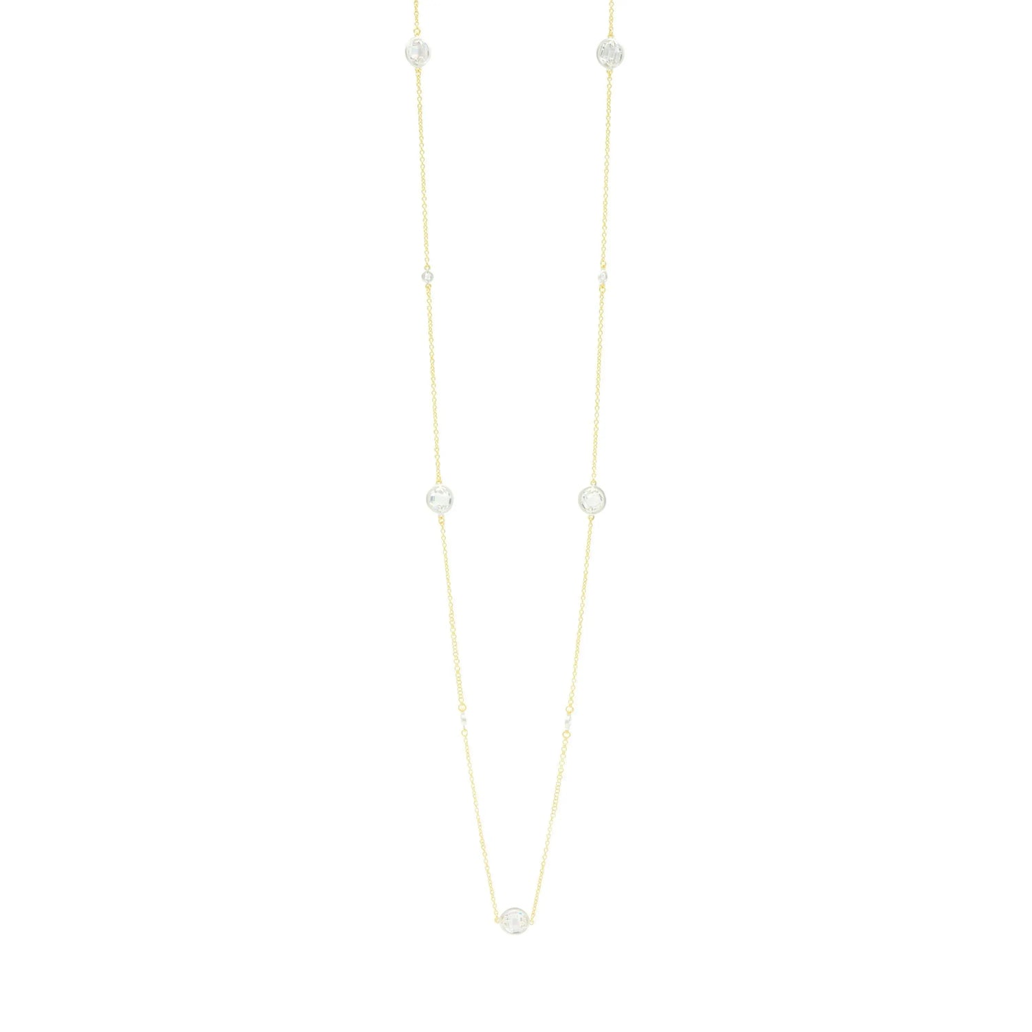 Fleur Bloom Station Necklace - FREIDA ROTHMAN