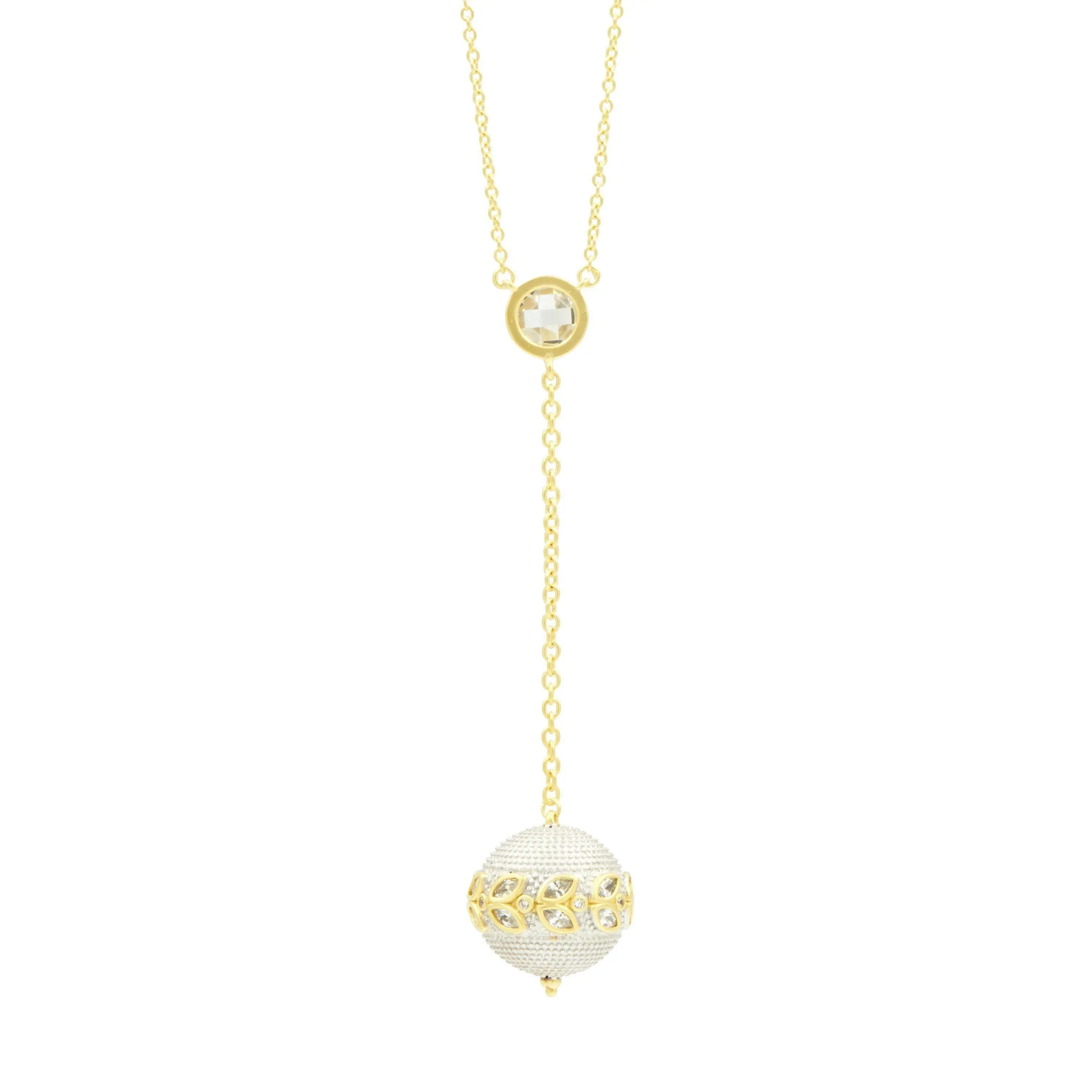 Fleur Bloom Y-Necklace - FREIDA ROTHMAN