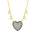 From the Heart Pavé Necklace - FREIDA ROTHMAN