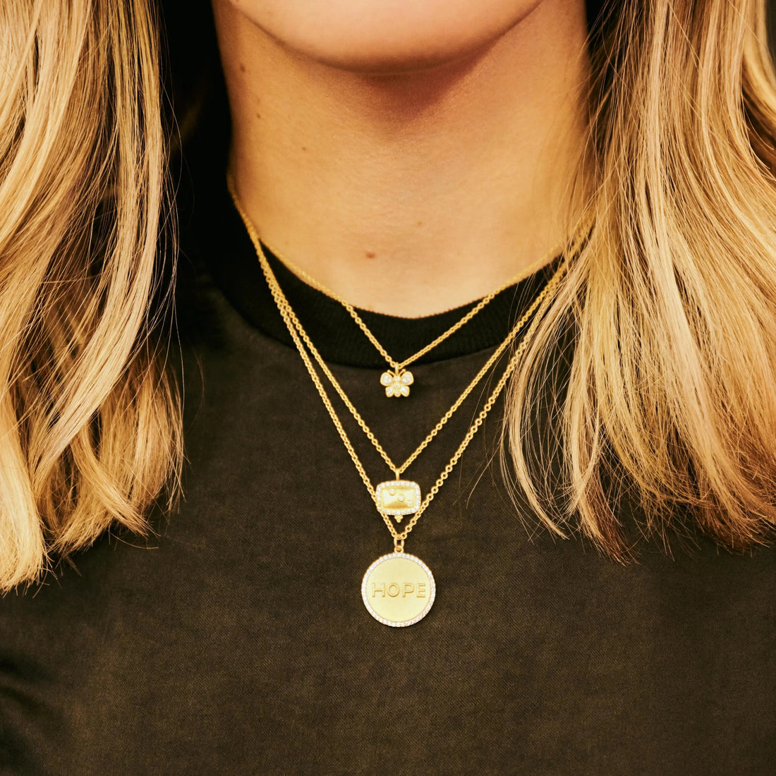  HOPE Pendant Necklace Armor of Hope NECKLACE