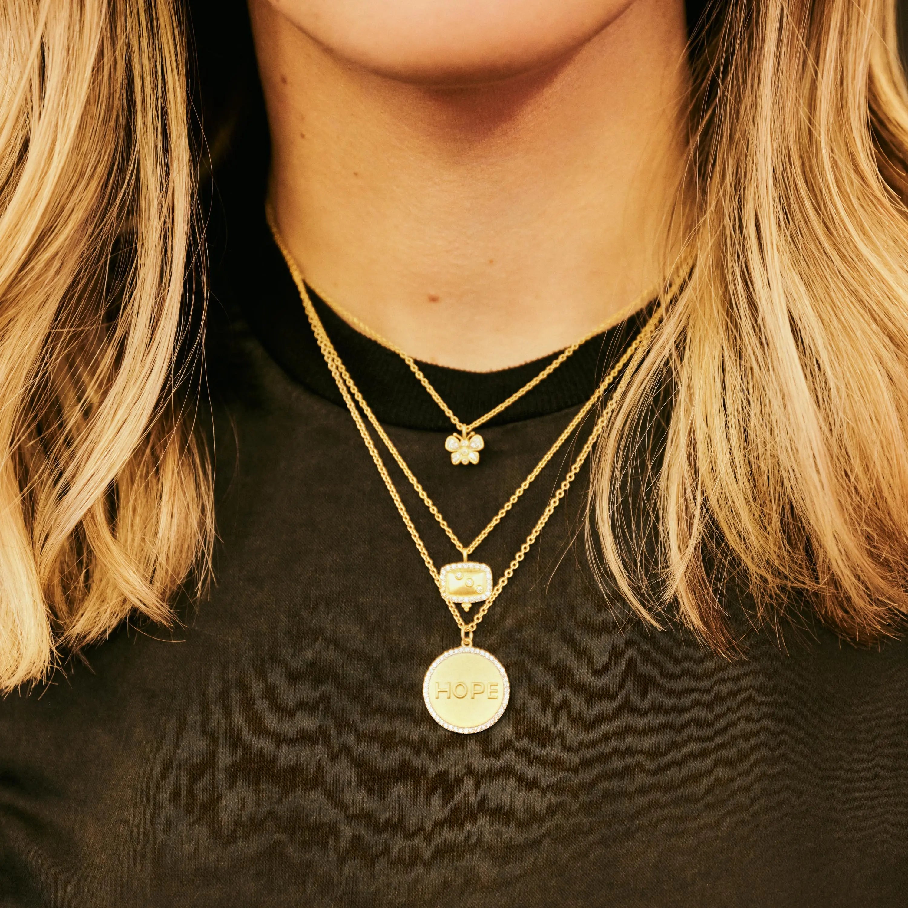  HOPE Pendant Necklace Armor of Hope NECKLACE
