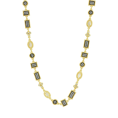 Imperial Pav̩é and Mother of Pearl Necklace - FREIDA ROTHMAN