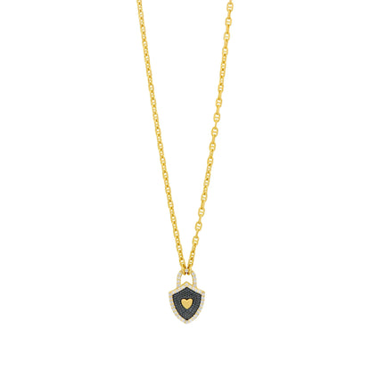 Locked in Love Necklace Valentine&