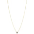 Black Pave Mini Clover Necklace - FREIDA ROTHMAN