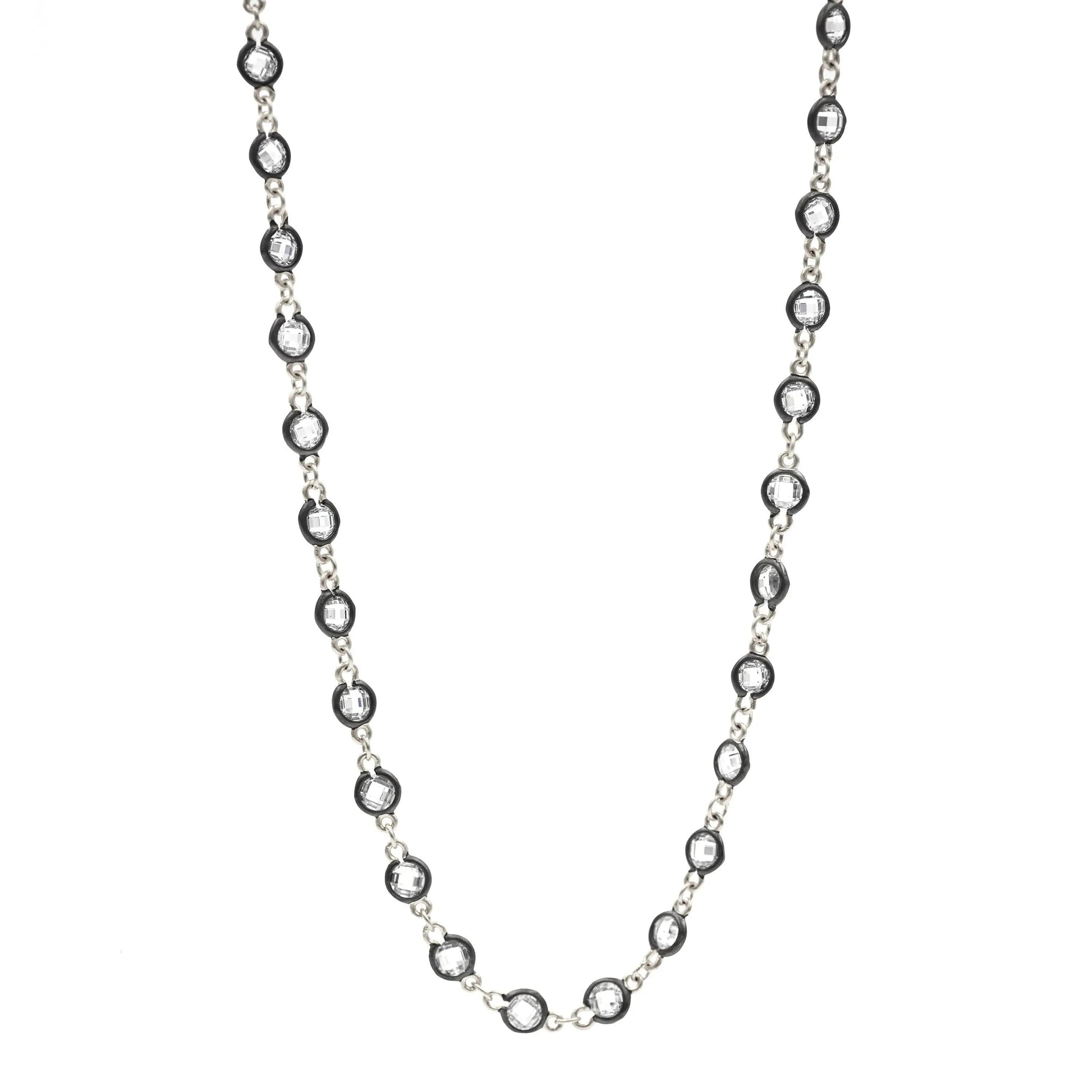 SilverBlack60 My Favorite Wrap Necklace Signature NECKLACE