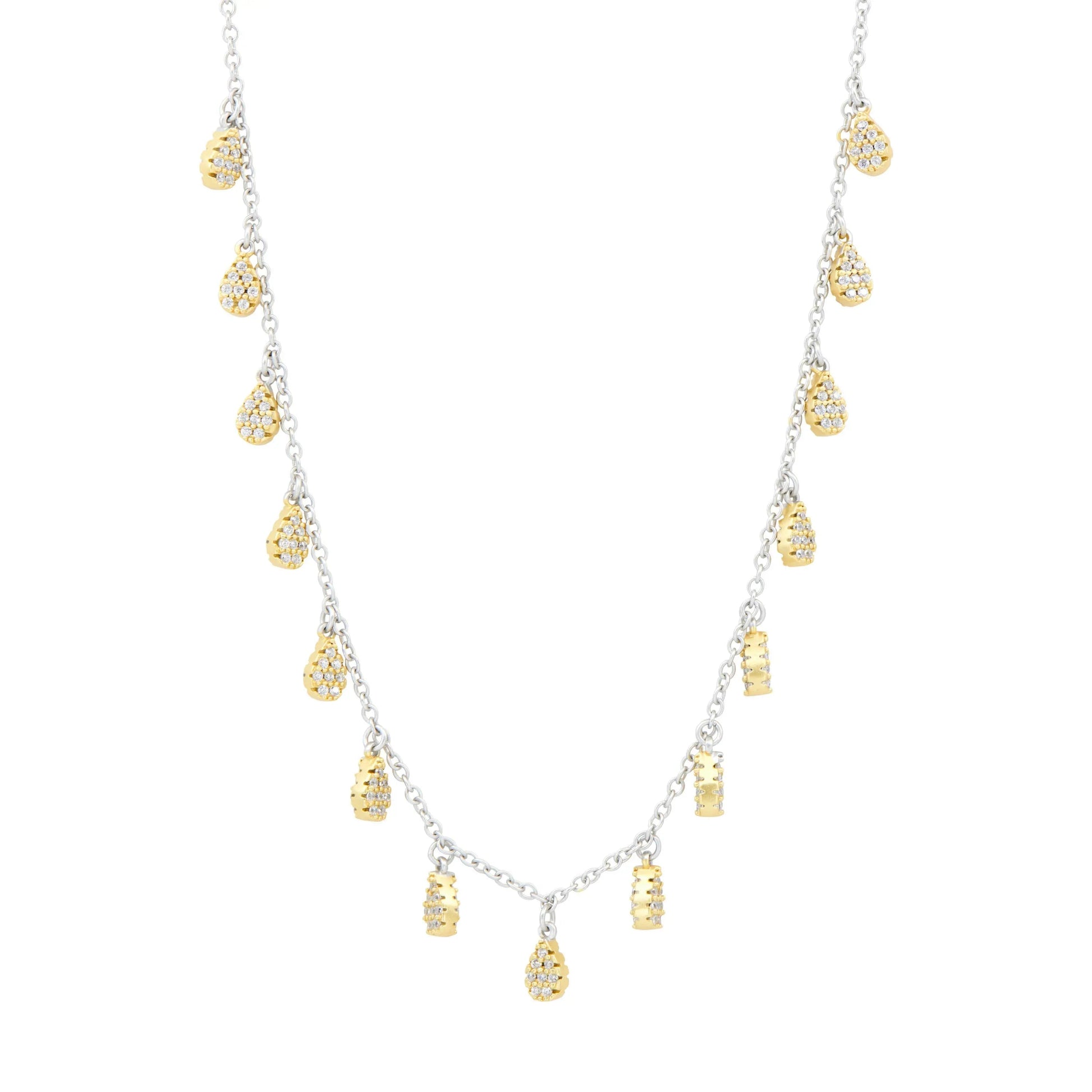  Pavé Charm Layering Necklace Armor of Hope NECKLACE
