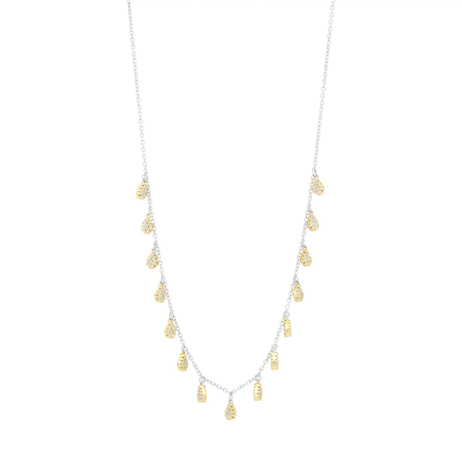  Pavé Charm Layering Necklace Armor of Hope NECKLACE