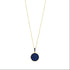  Pavé Disc Pendant Necklace Midnight NECKLACE