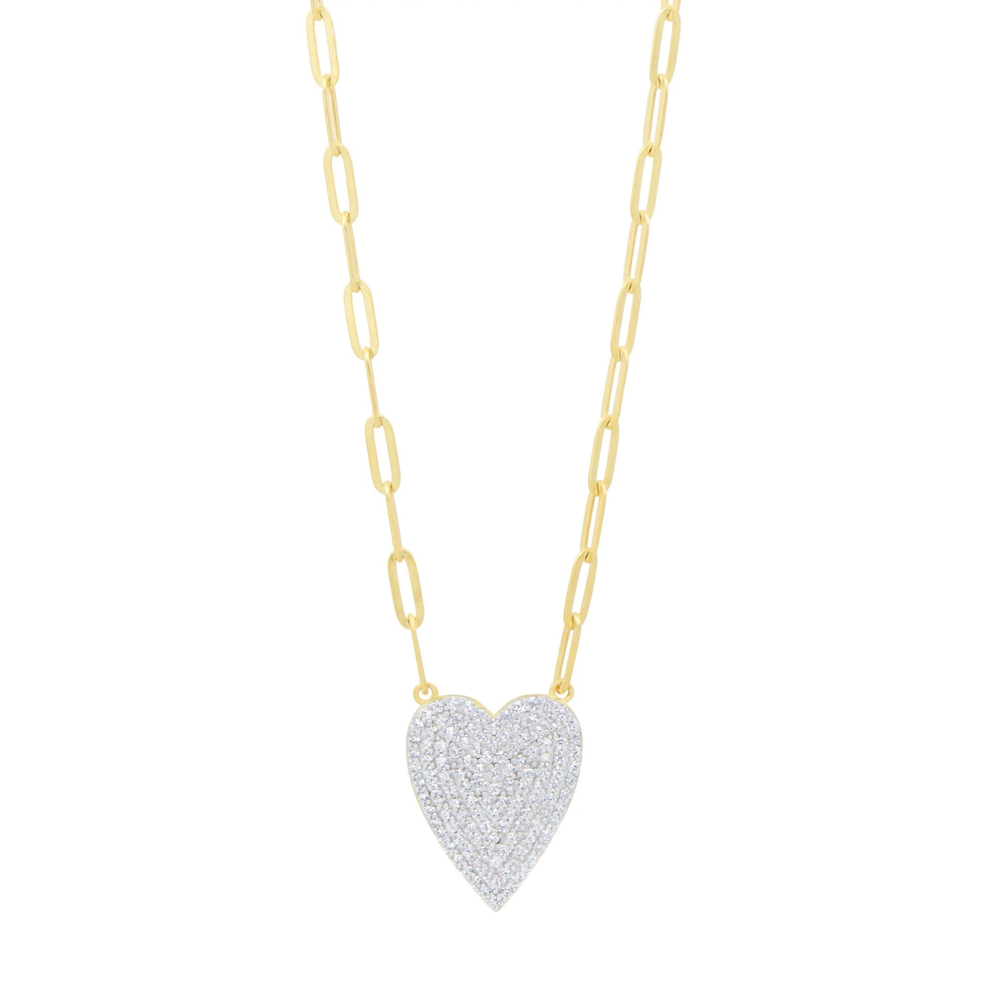  Pavé Love Necklace FREIDA ROTHMAN NECKLACE