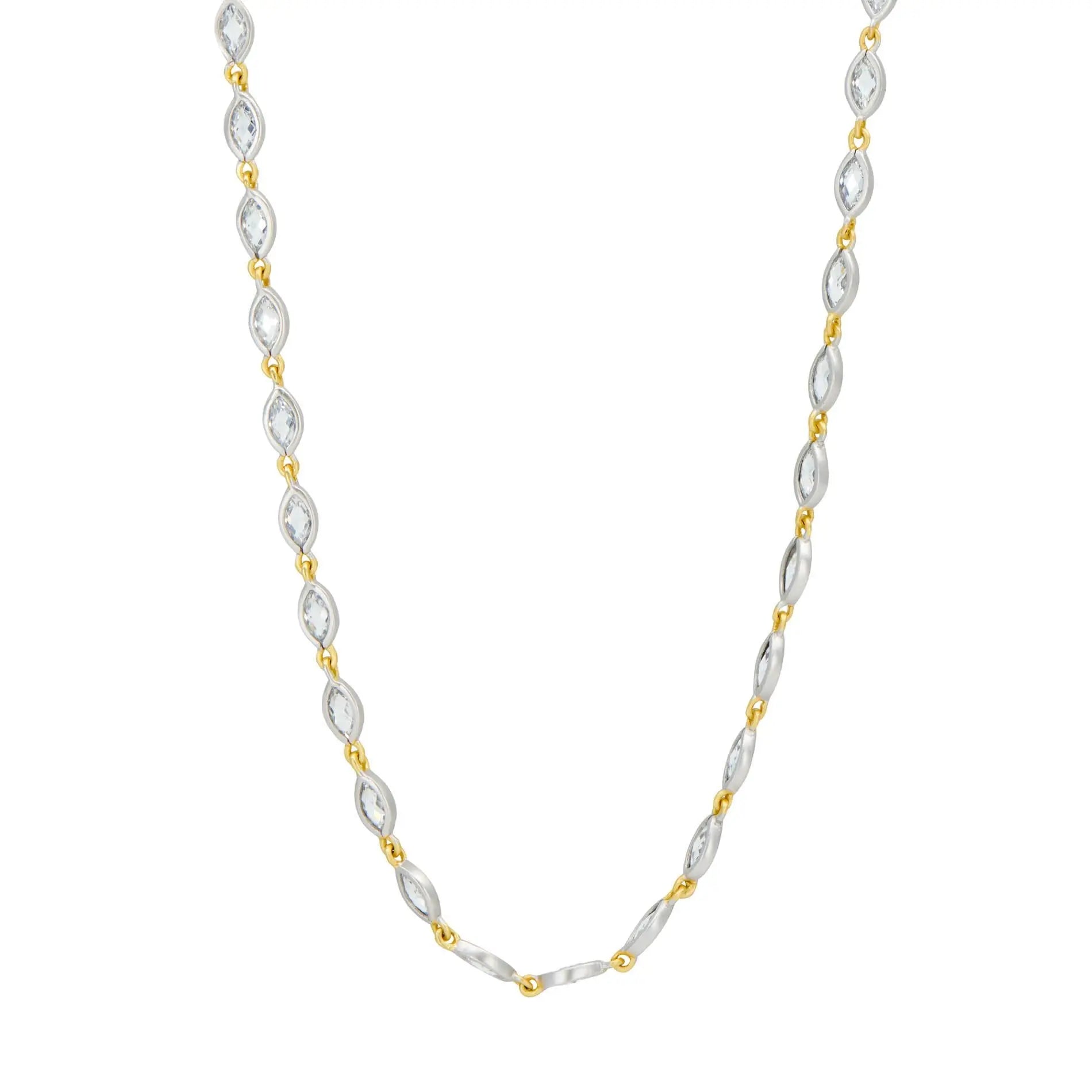  Petals and Pavé Pendant Necklace FREIDA ROTHMAN NECKLACE