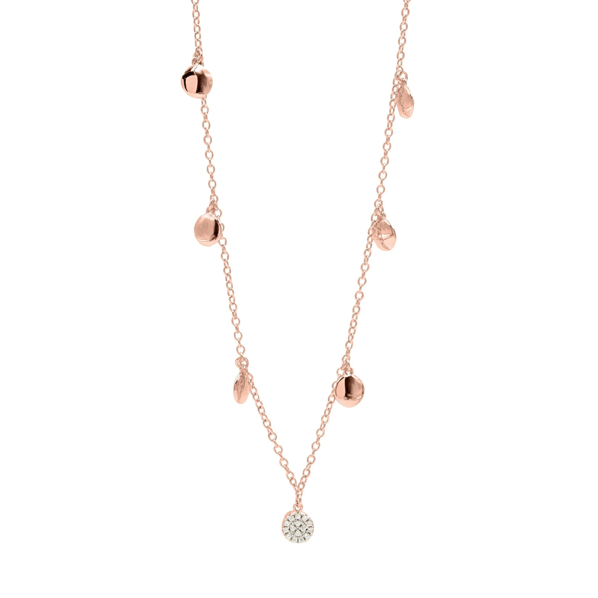  Radiance Pavé Droplet 36" Long Necklace Radiance NECKLACE