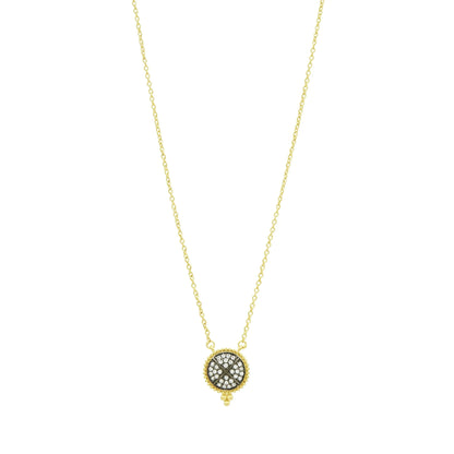  Signature Pavé Disc Pendant Necklace FREIDA ROTHMAN NECKLACE