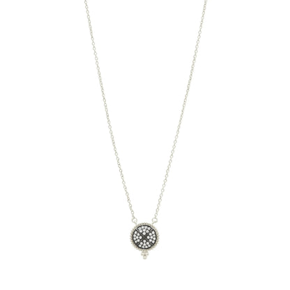  Signature Pavé Disc Pendant Necklace FREIDA ROTHMAN NECKLACE