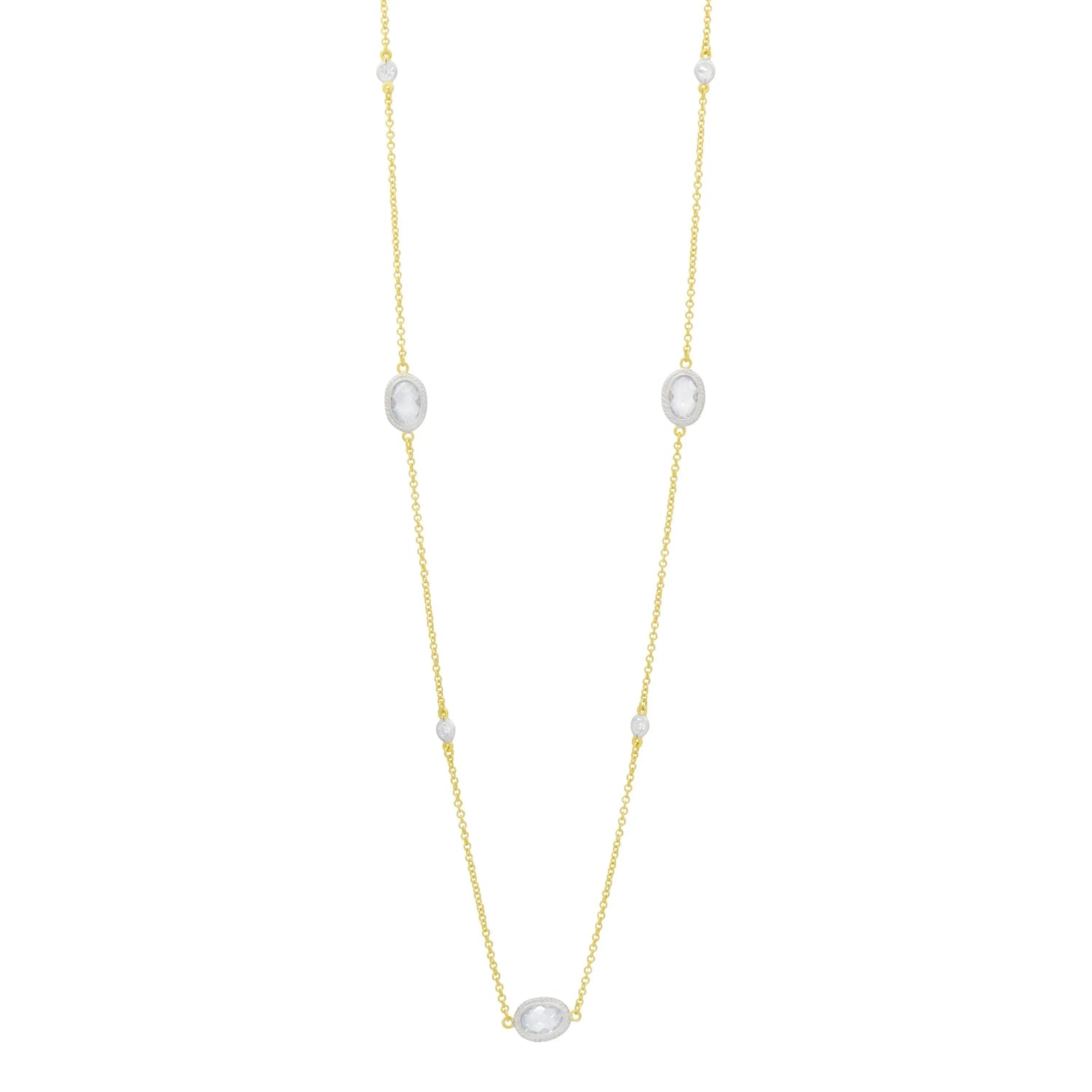  Signature Raindrop Station Necklace FR Signature Reimagined NECKLACE