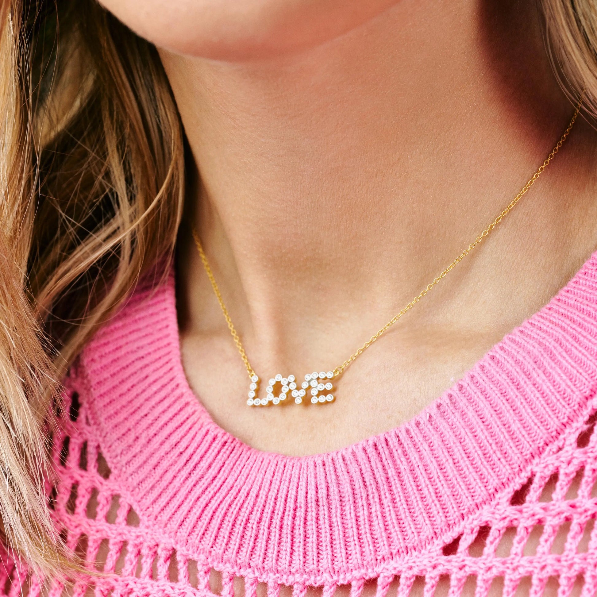  Sparkling Love Necklace Women of Strength NECKLACE