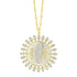 Starburst Disc Pendant Necklace - FREIDA ROTHMAN
