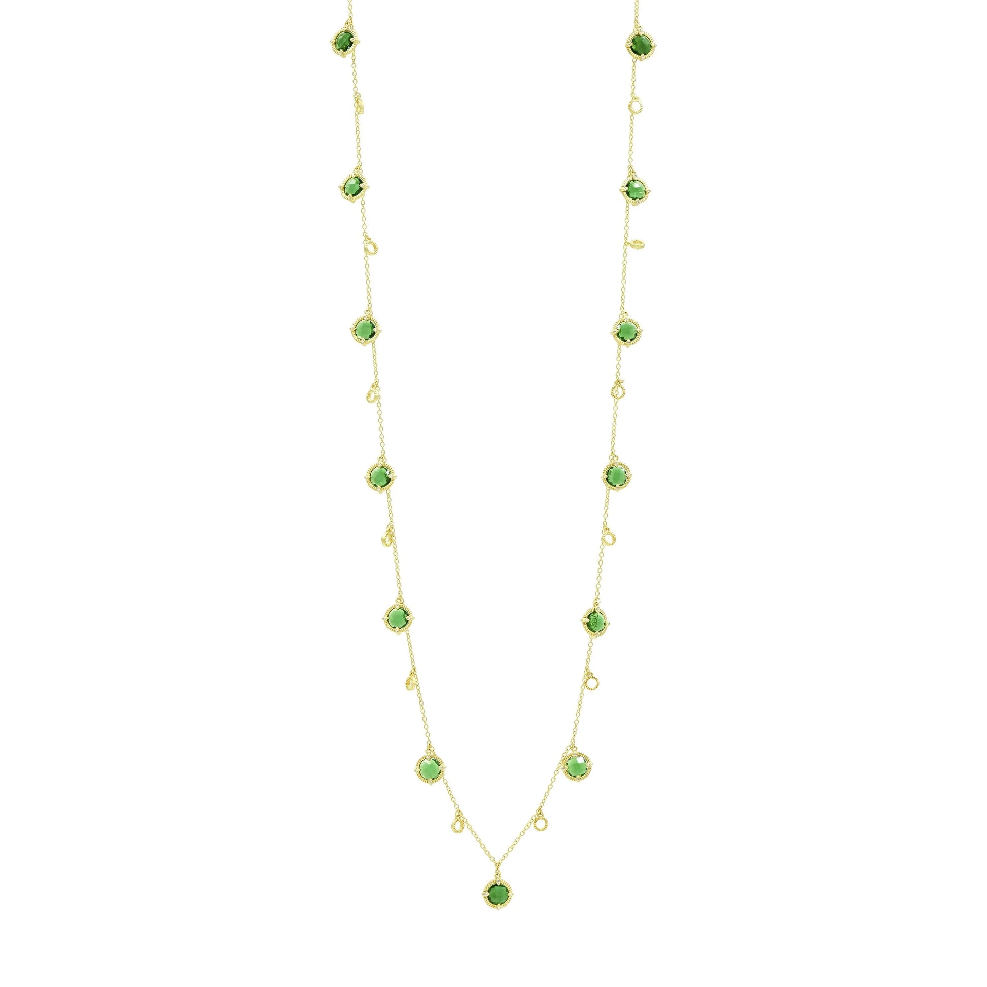  Stone Droplet Necklace Brooklyn Coast NECKLACE