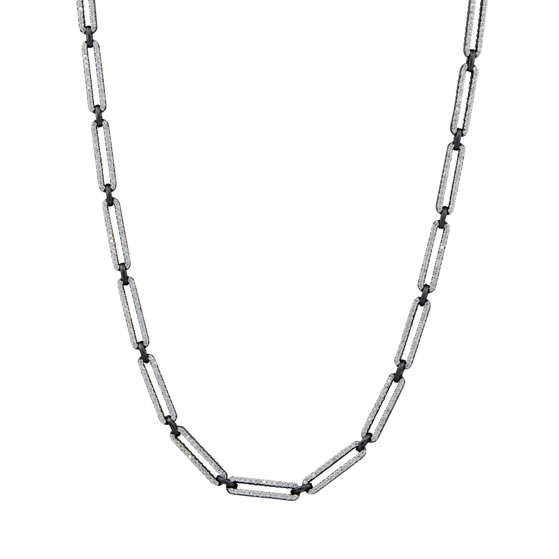  Streets of Brooklyn Chain Link Necklace Industrial Finish NECKLACE