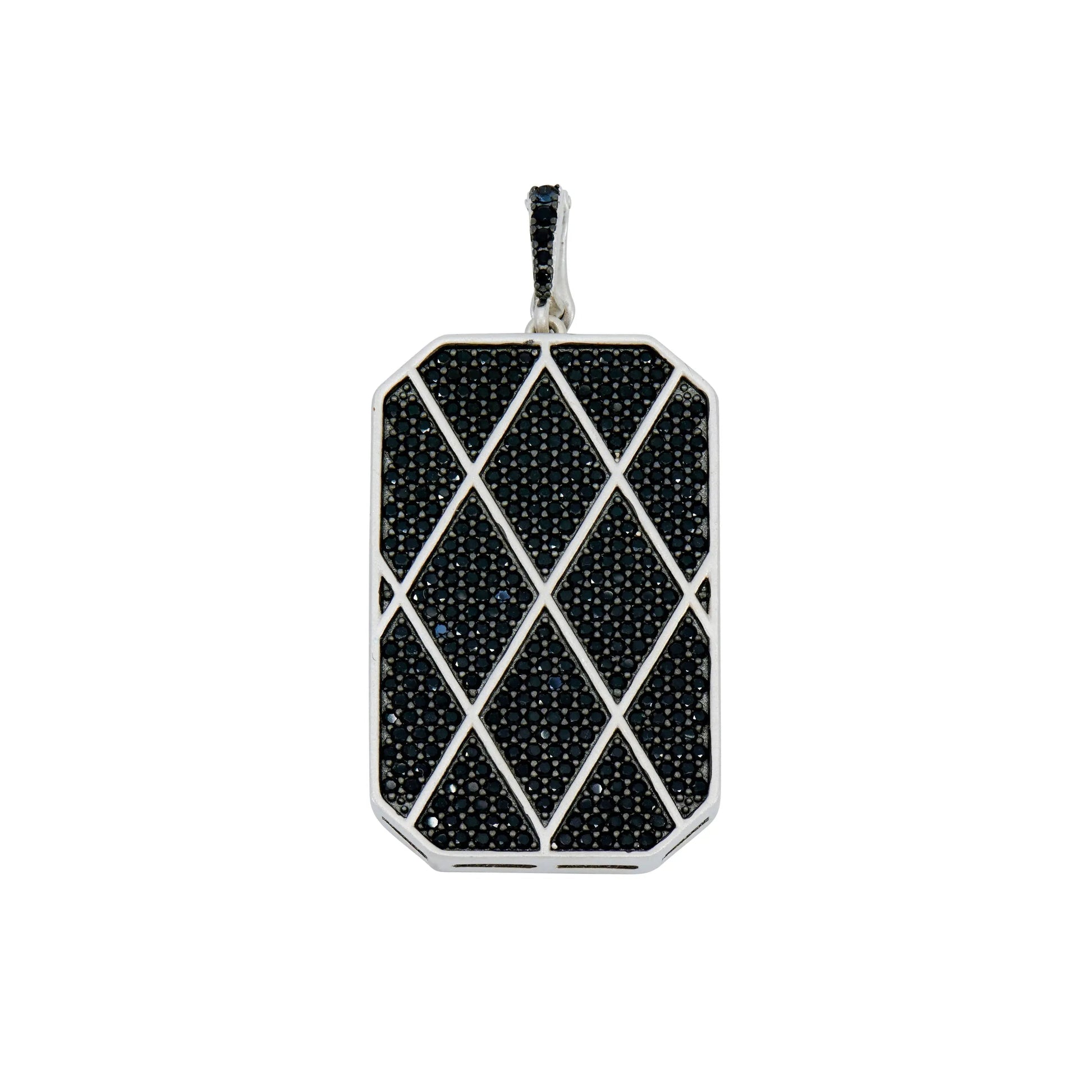 Streets of Brooklyn Pendant Industrial Finish NECKLACE