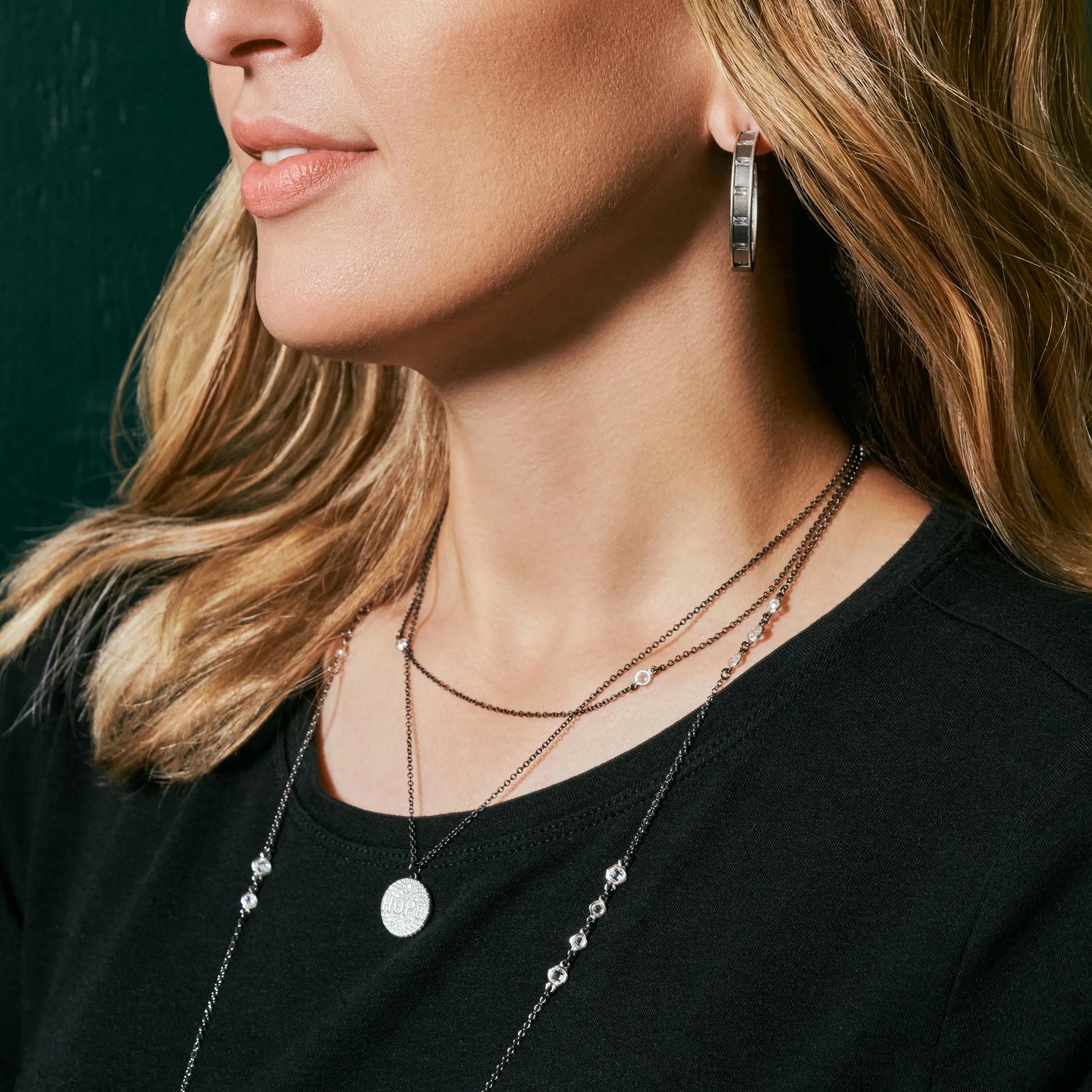  Streets of Hope Pendant Necklace Industrial Finish NECKLACE