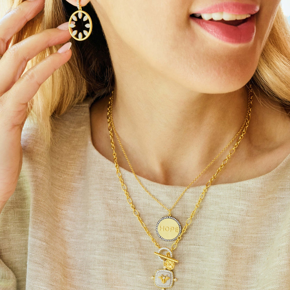 HOPE Pendant Necklace - FREIDA ROTHMAN