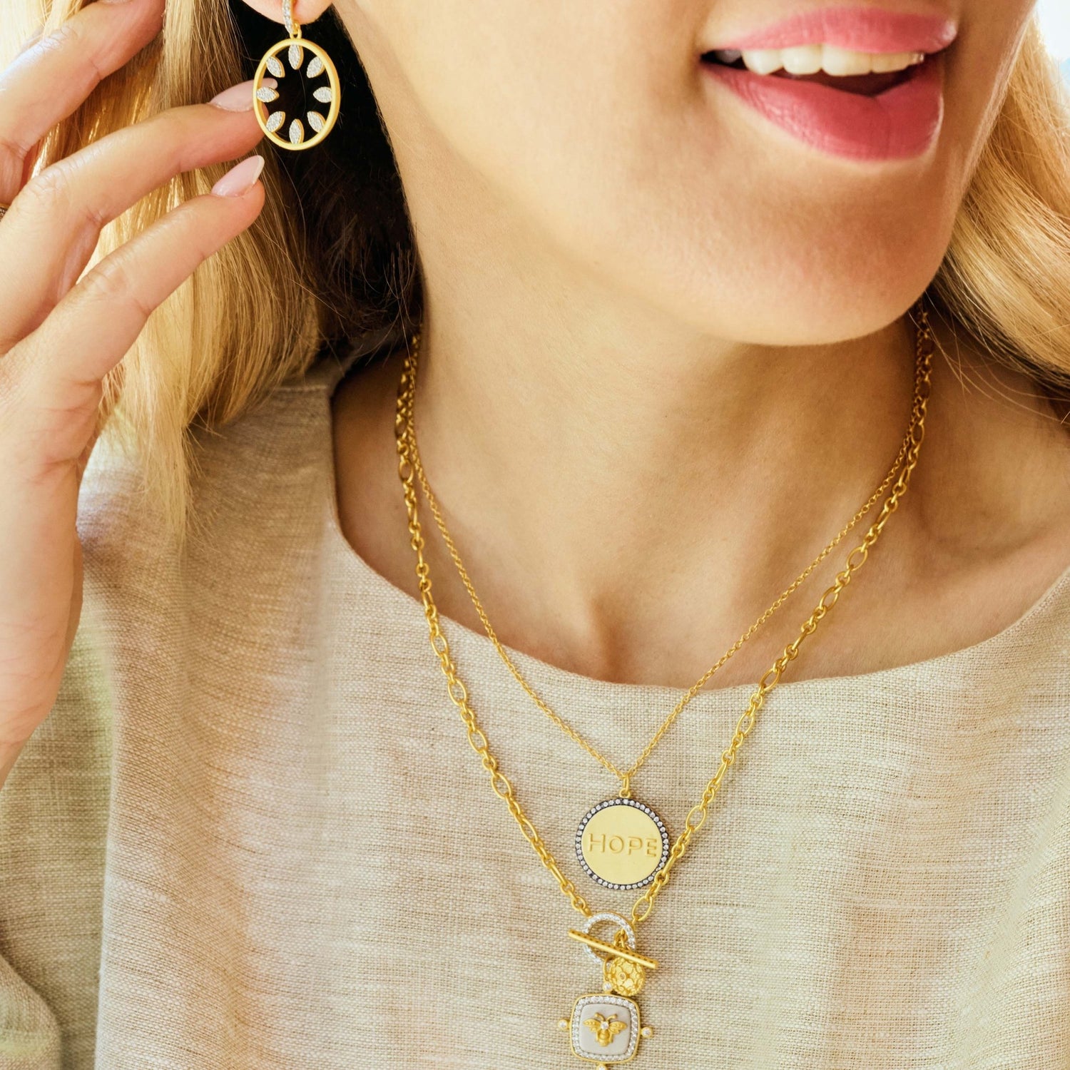 HOPE Pendant Necklace - FREIDA ROTHMAN