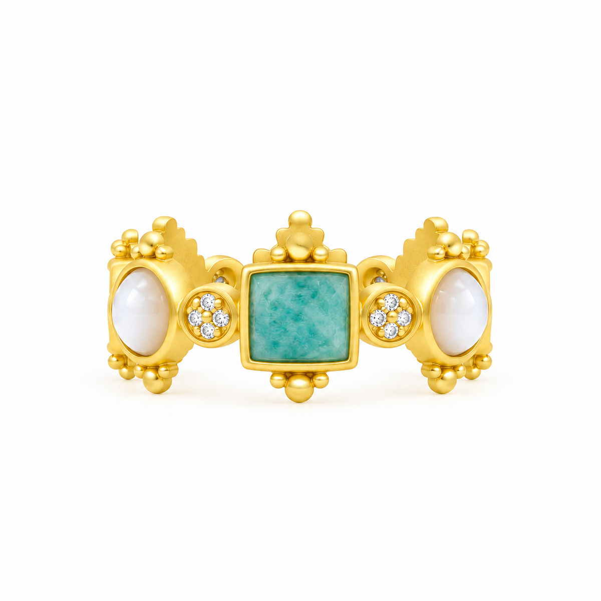 Brooklyn Coast Multi Stone Stacking Ring
