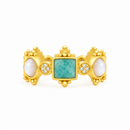 Brooklyn Coast Multi Stone Stacking Ring