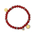The PEACE Beaded Stretch Bracelet - FREIDA ROTHMAN