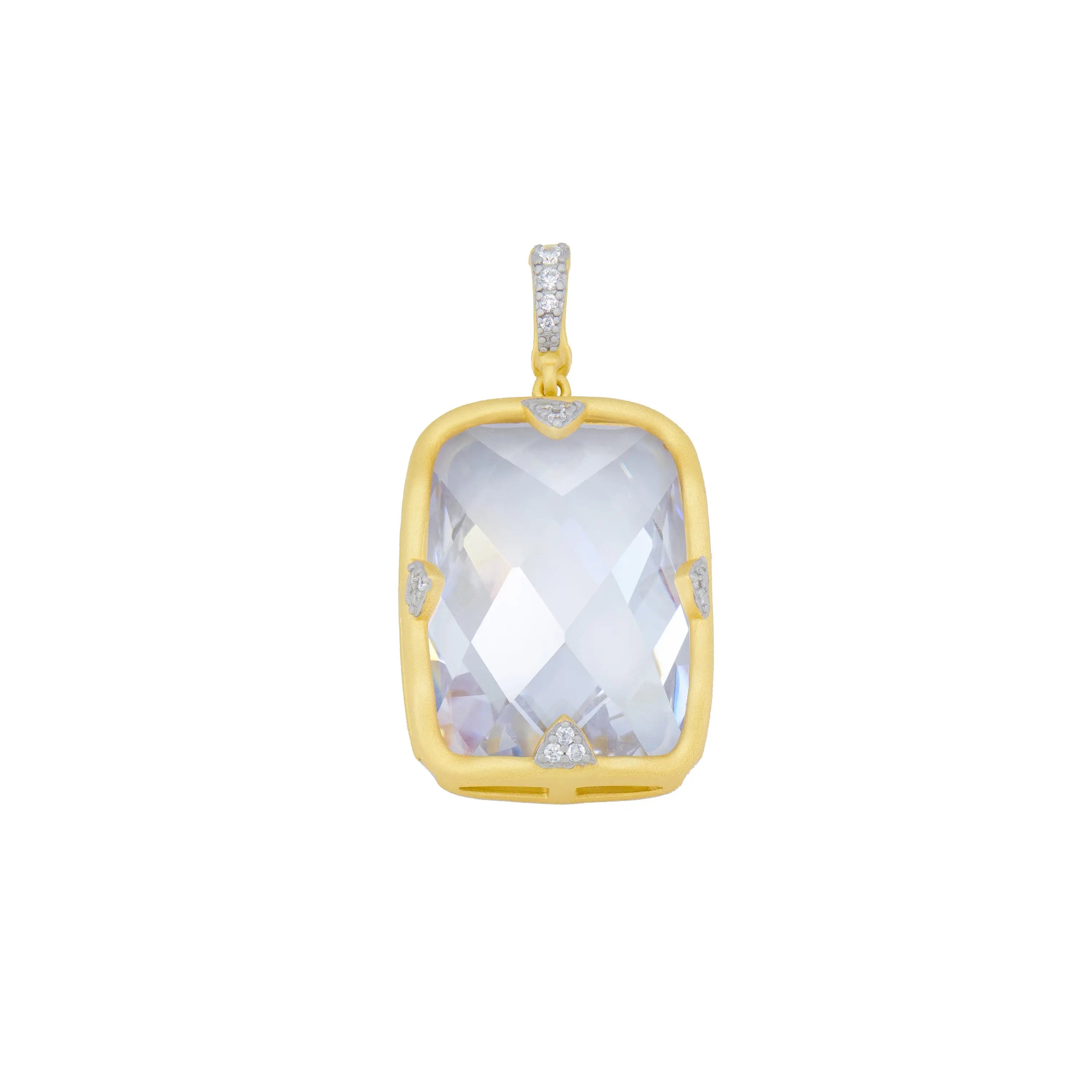 Cushioned Rectangle Rose-Cut Enhancer