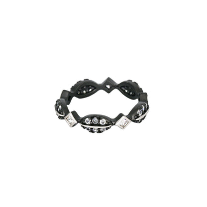 Two-Tone Mixed Shape Ring